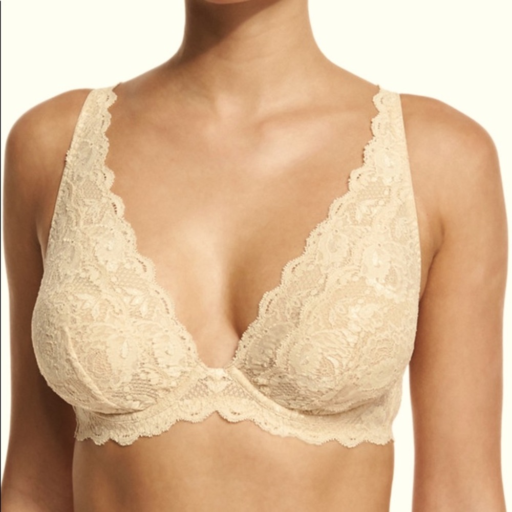 Cosabella “Never Say Never” lace underwire bra 38C